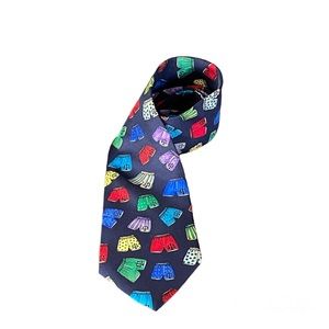 Alynn Neckwear Law “Legal Briefs” 100% silk neck tie.